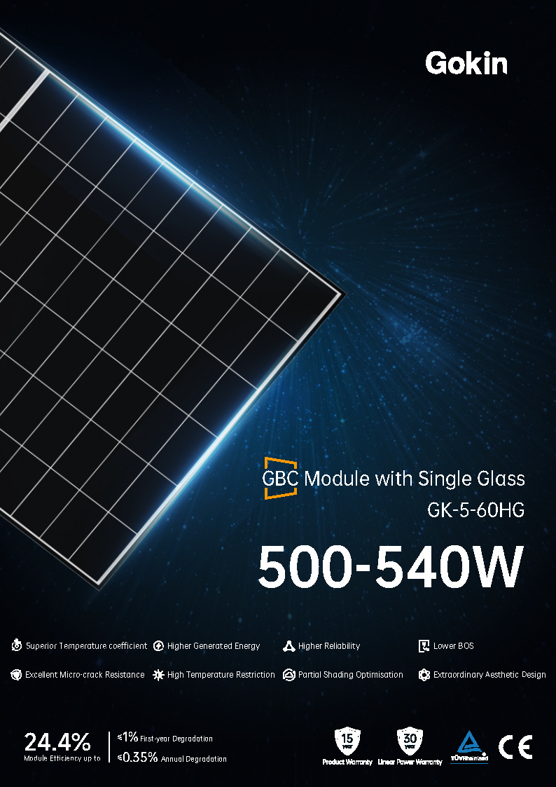 GK-5-60HG 500-540W